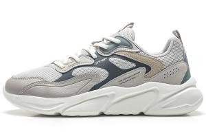 Кроссовки XTEP Lifestyle Shoes Men Low-top Pigeon Grey / Light Hemp Grey, серый