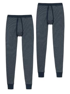 SCHIESSER Термобелье 'Feinripp' в темно-синем цвете