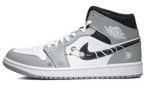 Jordan Air Jordan 1 винтажные баскетбольные кроссовки мужские, Gray