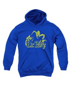 Детская толстовка с капюшоном Fate, одноцветная DC Comics, Medium blue