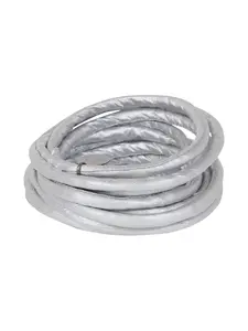 Трубчатый браслет Maria Calderara, серебристый