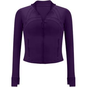 Женское пальто для йоги Lululemon, темно-palace фиолетовый/dcrp