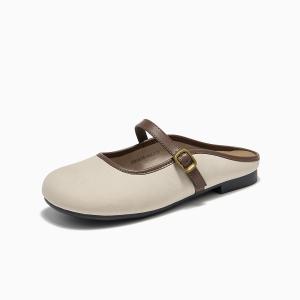 Сандалии с закрытым носком женские GEMEIQ, Milk Tea Brown