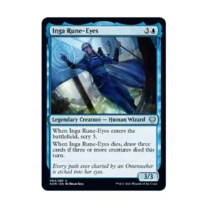 CCG Инга Рунические Глаза (U), MTG - Kaldheim