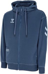 Толстовка Hummel PLAY на молнии с капюшоном HAP8285, темно-синий