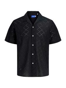 Рубашка на пуговицах Comfort fit JACK & JONES JORSUMMER LUKE, черный