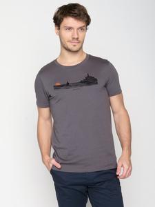 Футболка Nature Evening Glow в цвете Антрацит GreenBomb