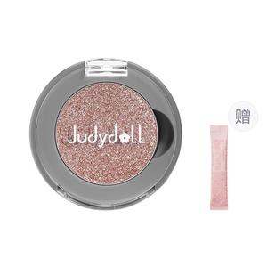 Монохромные тени для век с глиттером и перламутром Judydoll