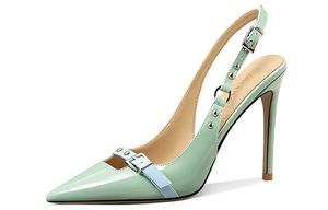 Туфли Twilight Slim Heel High Heels 10cm Women's Lily Wei, зеленый