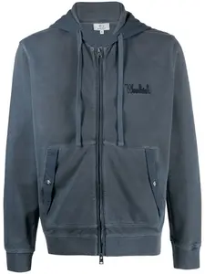 Худи с вышитым логотипом WOOLRICH, синий