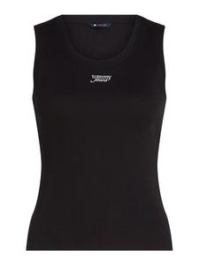 Топ Tommy Jeans, черный