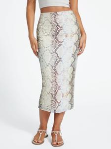 Юбка из сетки Eco Maddie Guess Factory, цвет glam snake print
