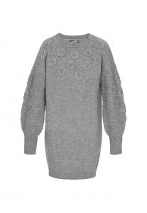 Вязаное платье DreiMaster Vintage, серый