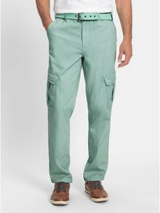 WITT WEIDEN Брюки-карго цвета лаймово-мятного оттенка