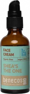 Увлажняющий крем для всех типов кожи с органическим маслом ши Benecos, 50 мл