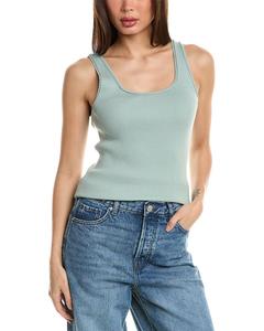 3.1 Майка Phillip Lim Ribbed Wool-Blend 3.1 Phillip Lim, зеленый