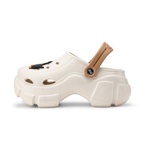 Клоги женские XMISTUO, 2351-13 белый светло-розовый такса