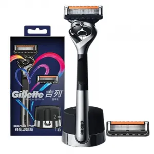 Fengsu 5 fengyin zhisun gravity box, бритвы ручные с полностью автоматической очисткой, германия импортные 5 лезвий box Gillette