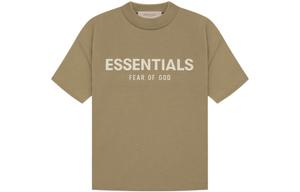 Детская футболка Fear Of God Essentials, коричневый