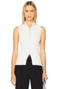 Вязаный жилет Carolyn Eaves, ivory