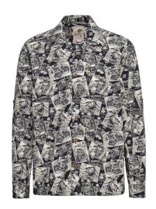 Рубашка King Kerosin Langarmhemd Motorpsycho, черный