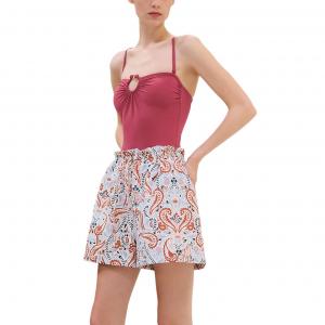 HERMES Шорты пляжные SS25 Women's Salt White