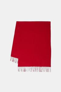 Шерстяной шарф Answear.Lab, красный