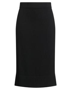 Юбка миди Brunello Cucinelli, черный