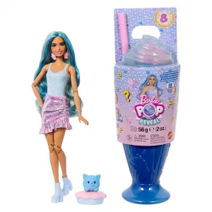 Кукла Барби Pop Reveal Surprise Candy With Cup Barbie, розовый