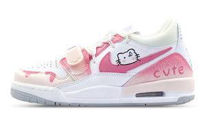 Детские кроссовки для скейтбординга Legacy 312 с амортизацией и износостойкостью, низкие, для подростков Jordan, белый