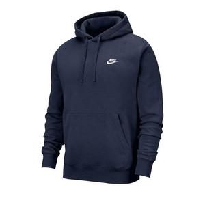 Худи Nike Sportswear Club Fleece Pullover Hoodie, Midnight Navy/White