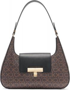 Сумка через плечо Calvin Klein Becky Demi, Brown/Khaki/Black