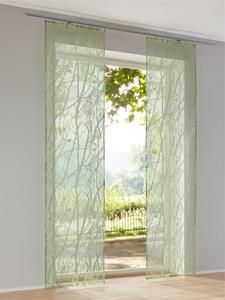 Heine Раздвижная штора зеленого цвета