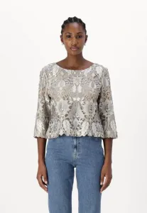 Блузка abutilonbbignara блузка Bruuns Bazaar, Silver Beige