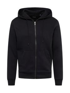 Толстовка с капюшоном на молнии JACK & JONES Zip-Up Hoodie Star, черный