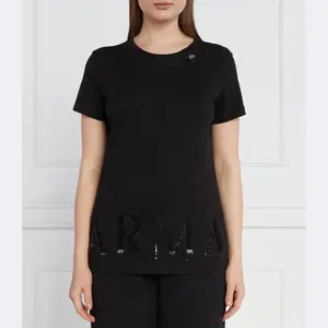 Облегающая футболка Armani Exchange, черный