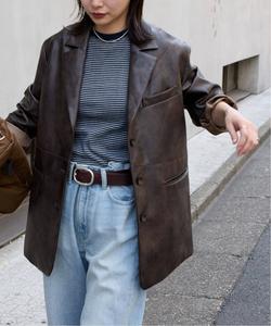 Куртка из искусственной кожи/искусственной замши