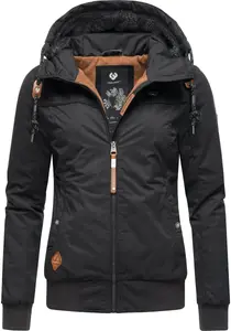 Зимняя куртка в стиле Ragwear "Jotty Winter", с капюшоном, стильная уличная куртка со съемным капюшоном, цвет Dark