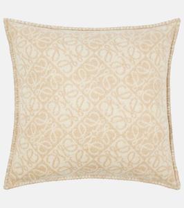 Подушка из шерсти и кашемира Anagram Loewe, Beige