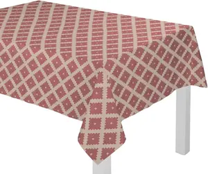 Скатерть Адам "Марокканский Шираз Светлый" Adam 130х190 см, вишнево-красный