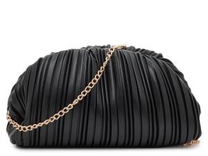 Клатч Kelly & Katie Lush Pleated Pouch Clutch, черный