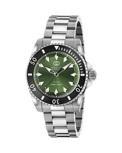 Часы для дайвинга Gucci G-Timeless, 40 мм, зеленый