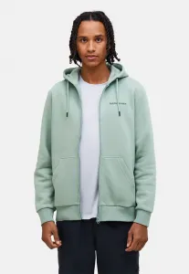 Оригинальная толстовка на молнии с небольшим логотипом размера m Peak Performance, Salbei