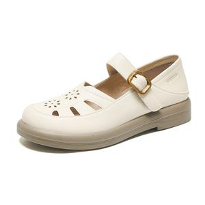 SOBB Белжевые женские балетки на плоской подошве 2,5 см, цвет Beige