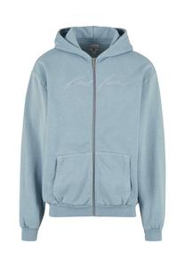 Толстовка на молнии Karl Kani, светло-голубой