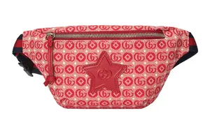 Футболка через плечо, поясная сумка, детская красная GUCCI