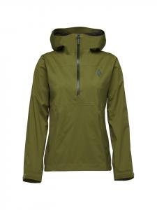 Black Diamond АНОРАК W STROMLINE STRETCH зеленого цвета