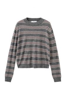 MANGO Свитер 'PEQUE' в темно-сером цвете