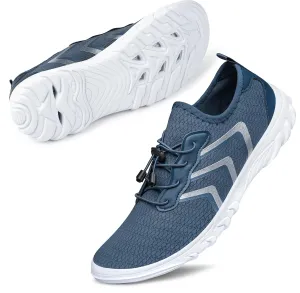 Водные обувь SILLENORTH для мужчин и женщин, быстро сохнущие, для пляжа, бассейна, плавания, каякинга, серфинга, лодочных прогулок и походов, темно-синий