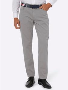 Джинсы с пятью карманами серого цвета Sieh an!